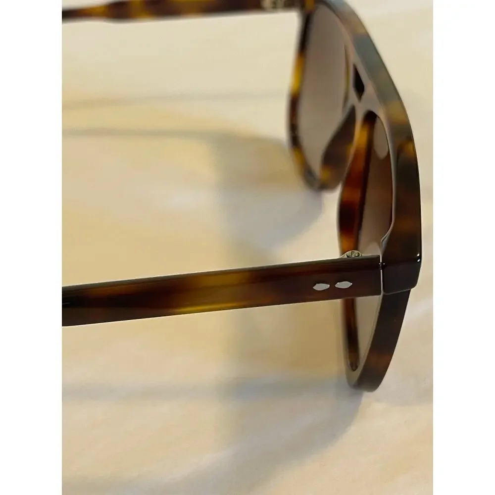 Isabel Marant IM007/S Tortoiseshell Double Bridge Sunglasses 56mm w/ Case
